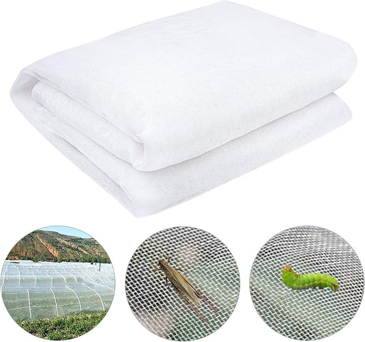 Insektenschutznetz, Gartennetz 3m x 5m, Vogelschutznetz, Insektenschutznetz für Gemüsegärten, Gartennetz zum Schutz von Pflanzen, Gemüse und Obst